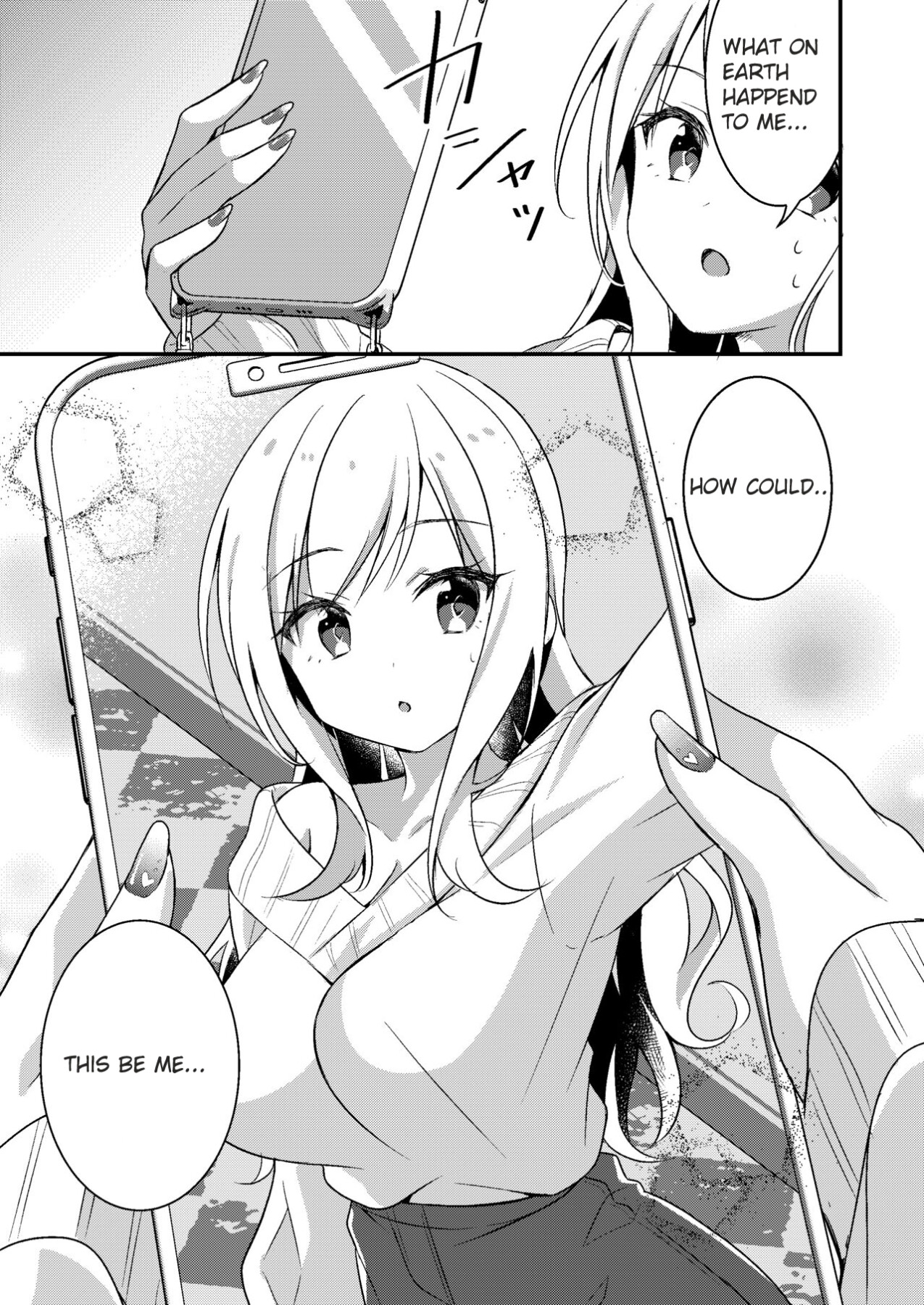 Hentai Manga Comic-I was rewritten as a gyaru girl.-Read-8